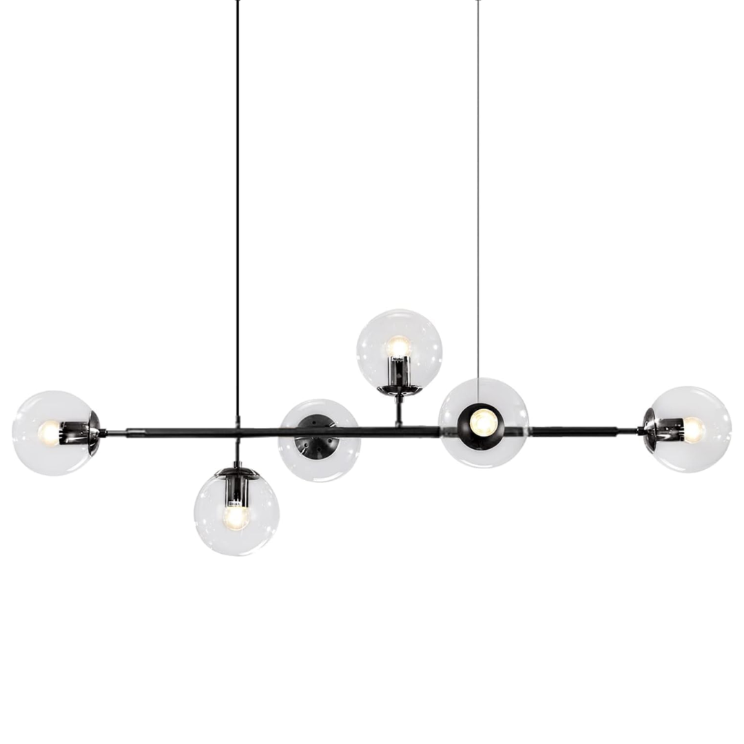 Lámpara Colgante Carina Glass Black