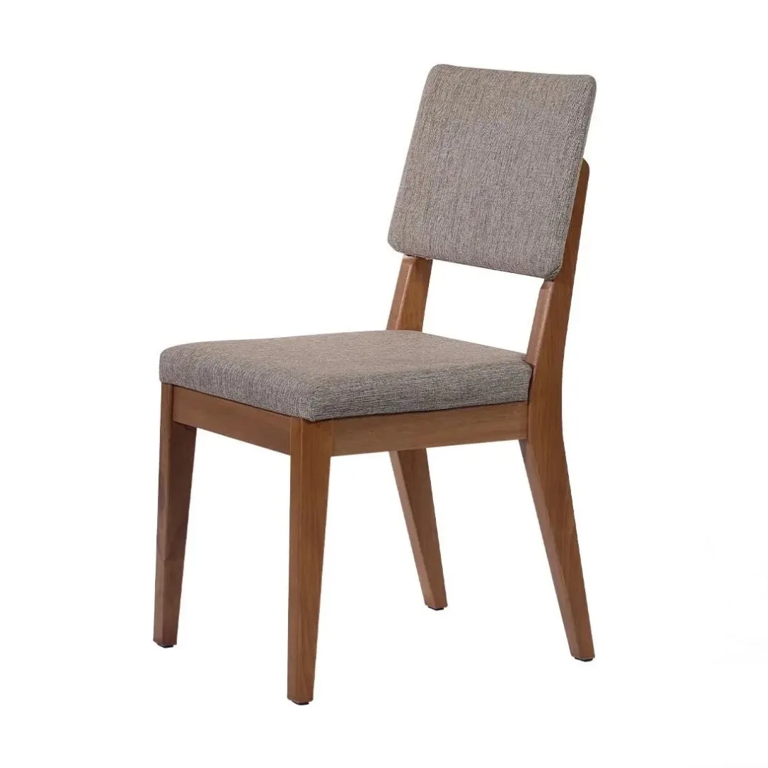 Comedor Costela Brown 1.60 cm | 6 sillas Tulúm Gris