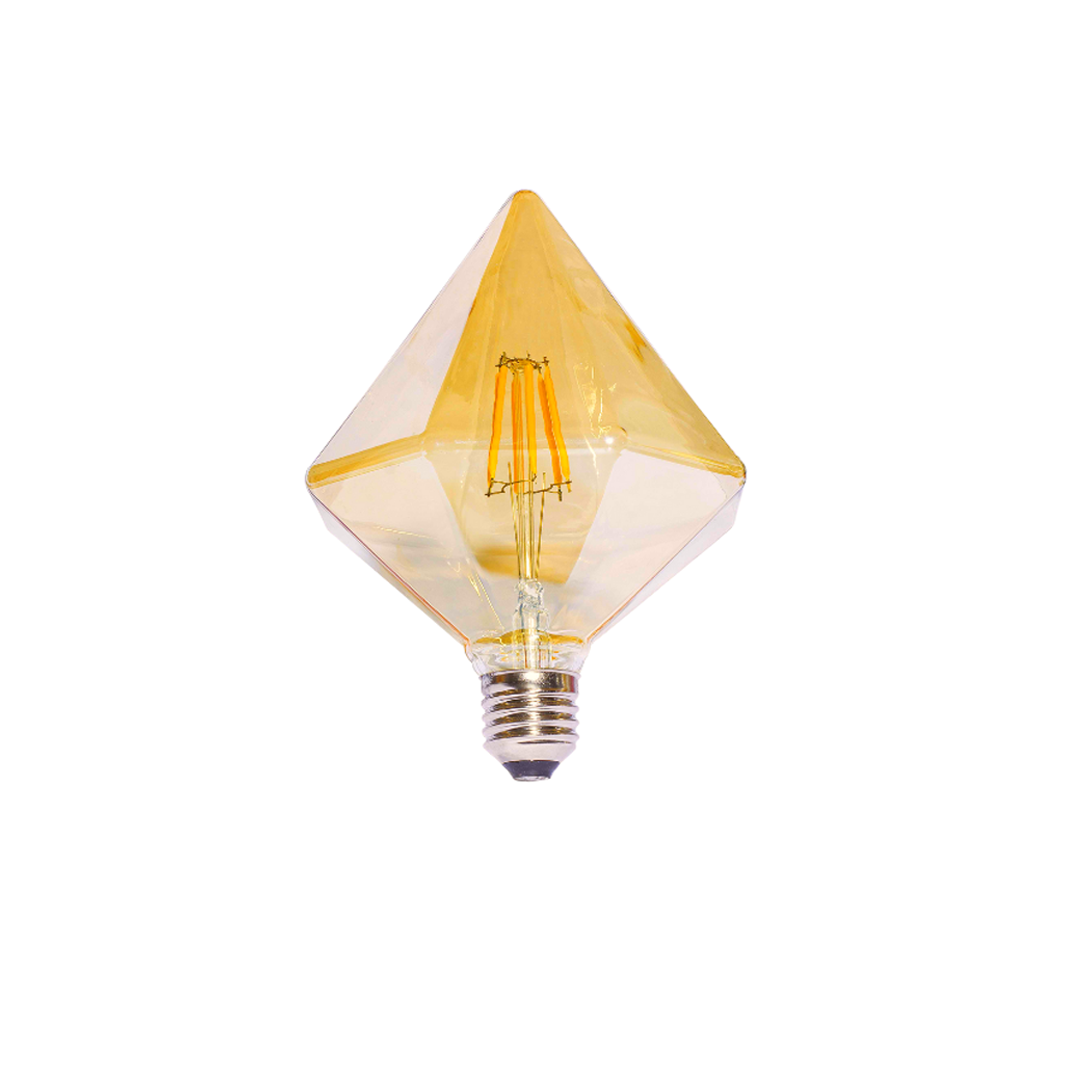 Ampolleta E27 Diamante LED G125 | 4W