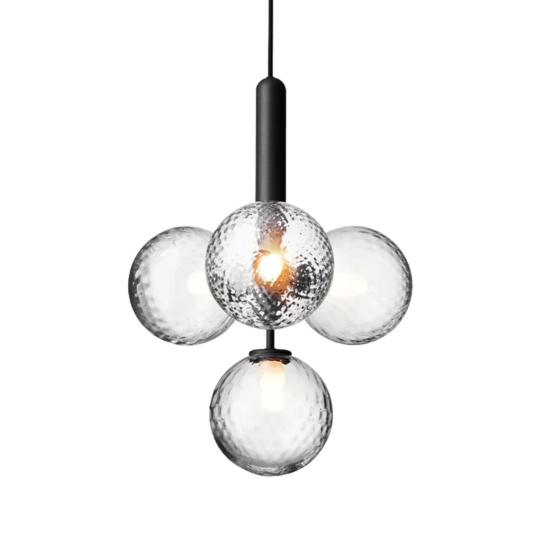 Lampara Colgante Safira Black