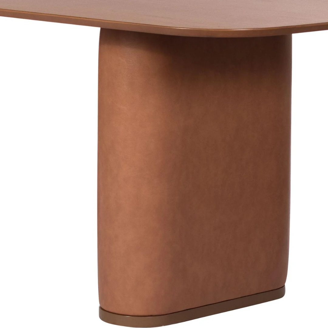 Mesa de Comedor Robledor Brown | 1.84 cm Rectangular.