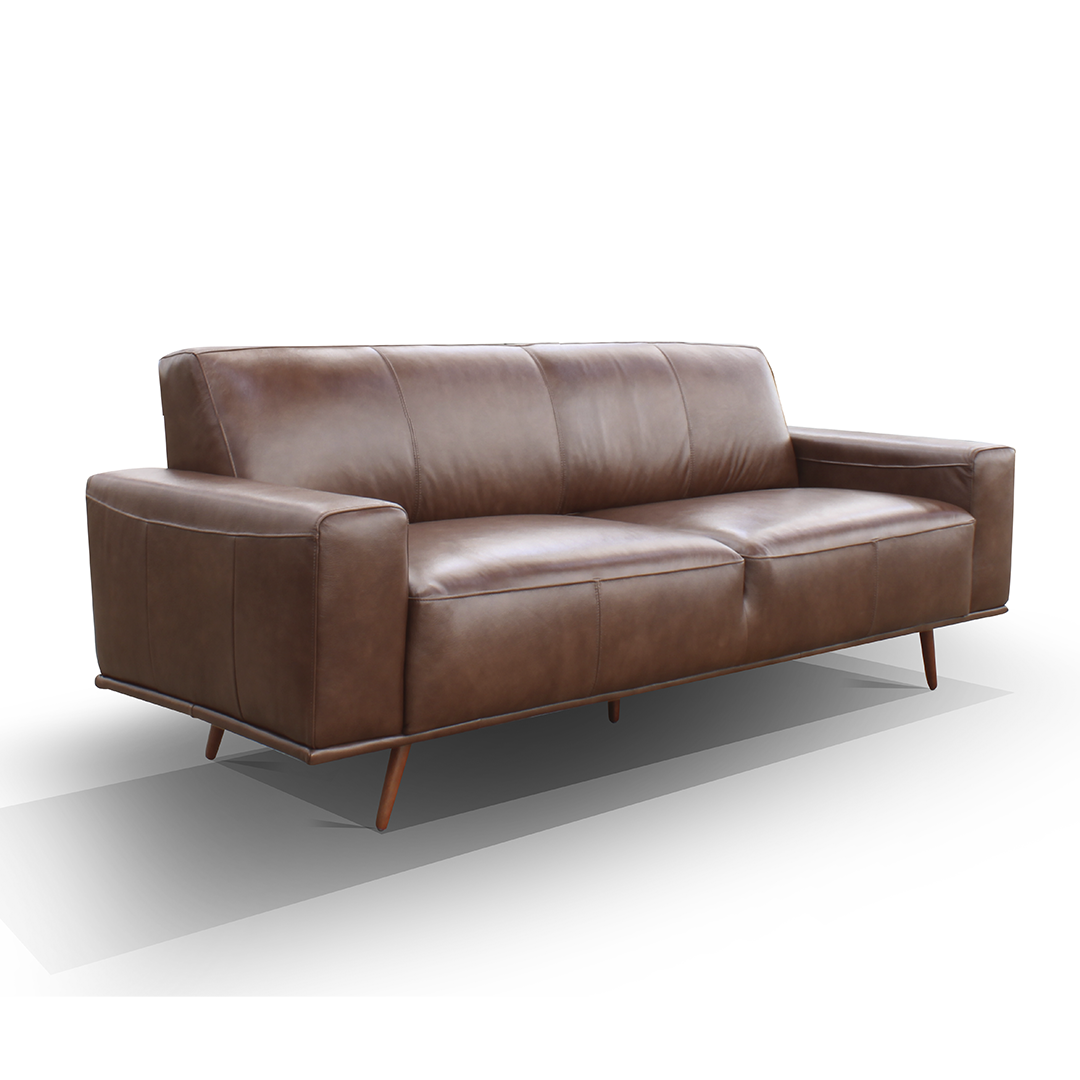 Sofá Vancouver Chocolate | Cuero