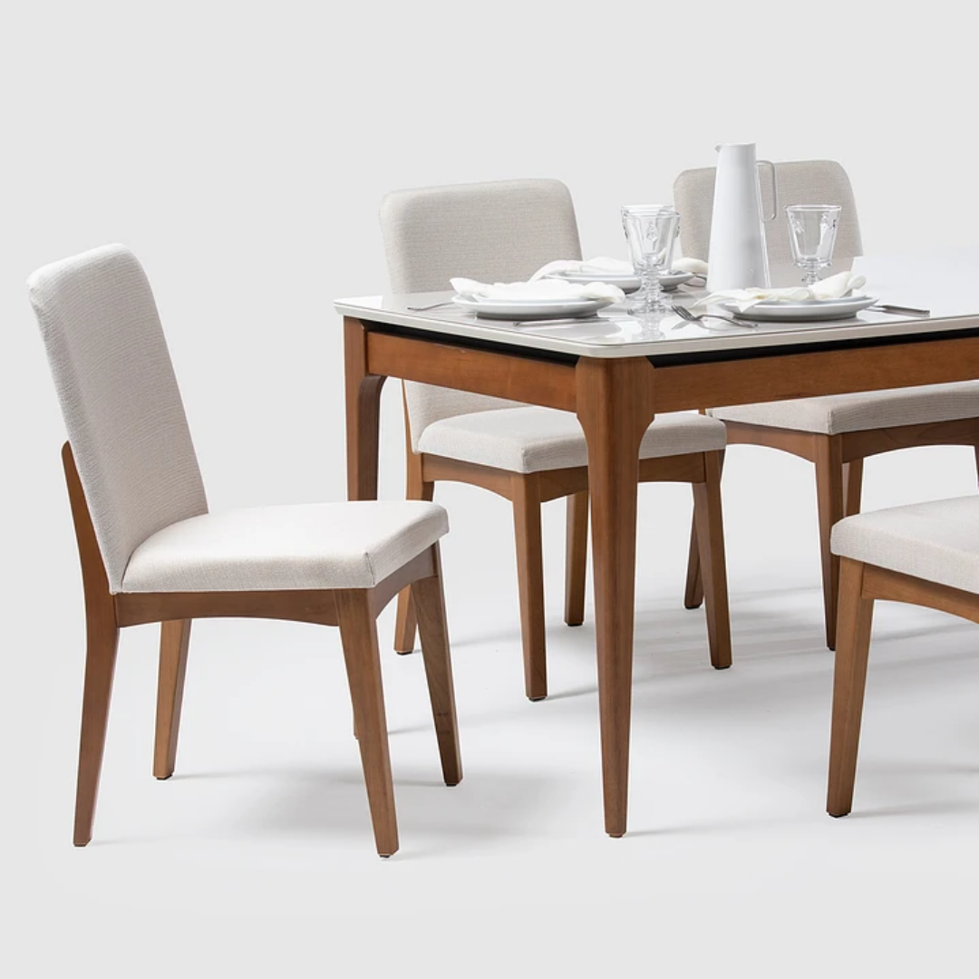 Comedor Terrado 1.60 cm | 6 sillas Tapiam