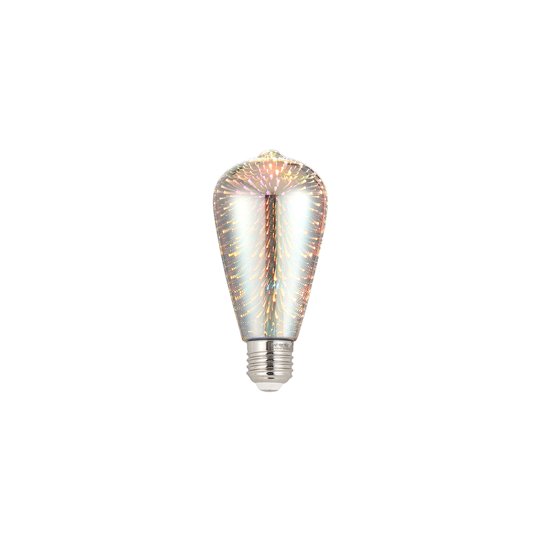 Ampolleta Decorativa 3D LED ST64 | 1.5W