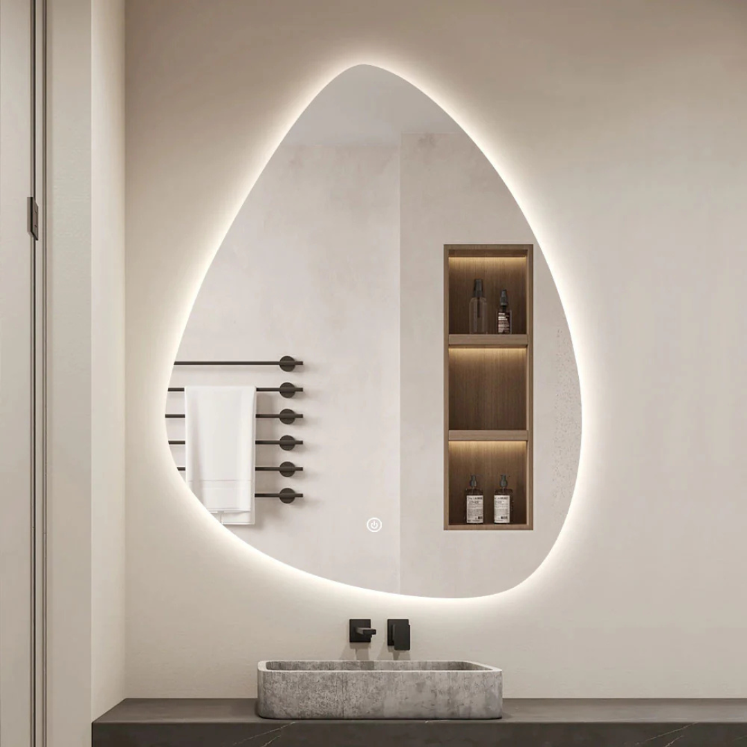 Espejo Led Oval | 80 a 100 cm