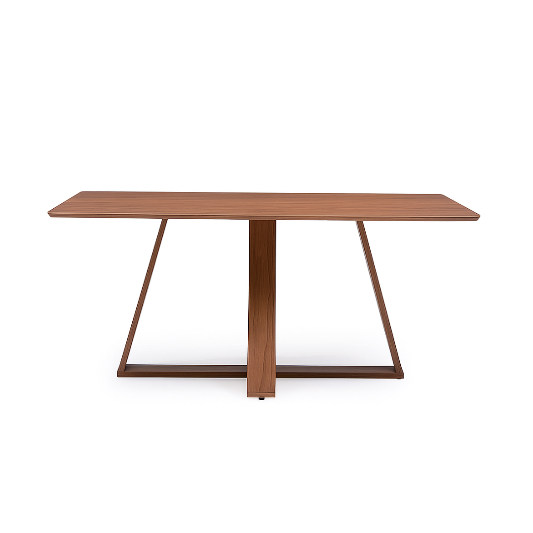 Mesa de Comedor Costella Brown | 1.60 cm Rectangular.