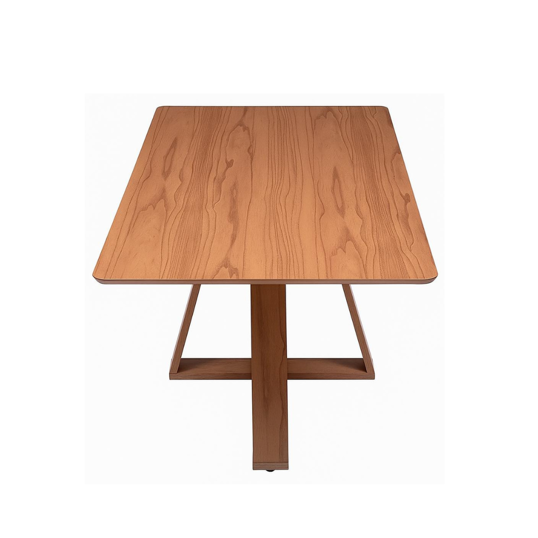 Mesa de Comedor Costella Brown | 1.60 cm Rectangular.