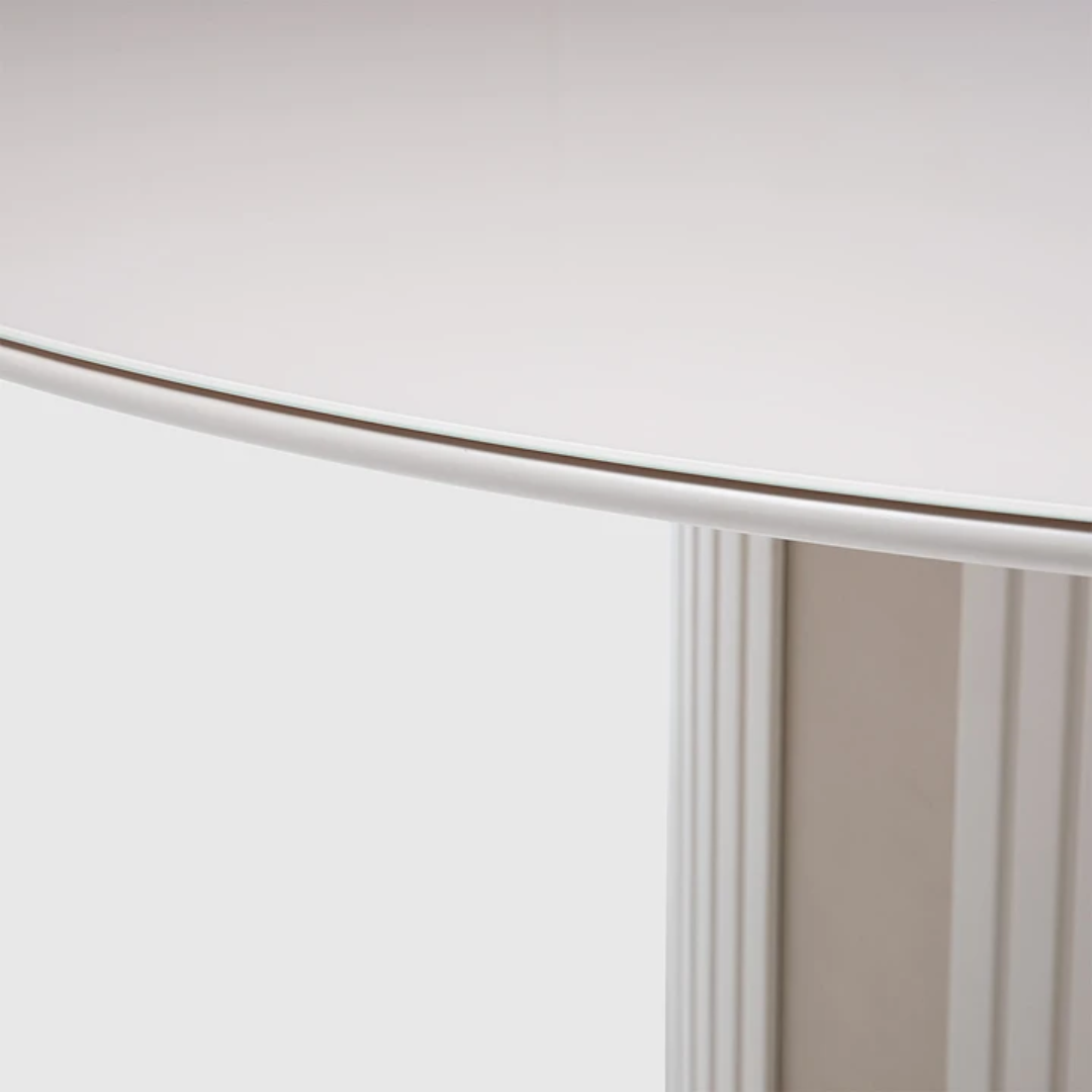 Comedor Linn Redonda 1.35 cm | 6 sillas Broad Champ