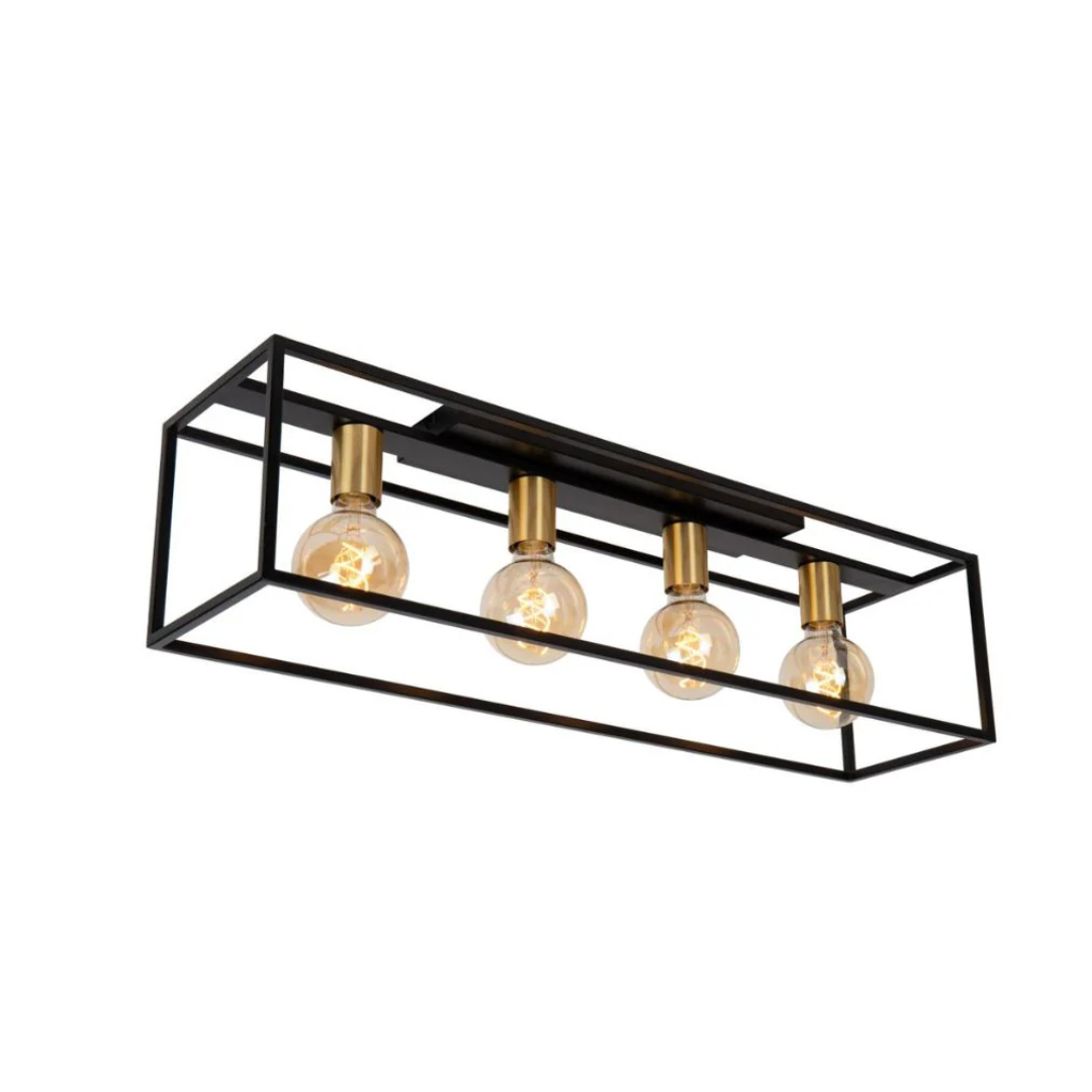 Lampara Techo Brooklyn Black