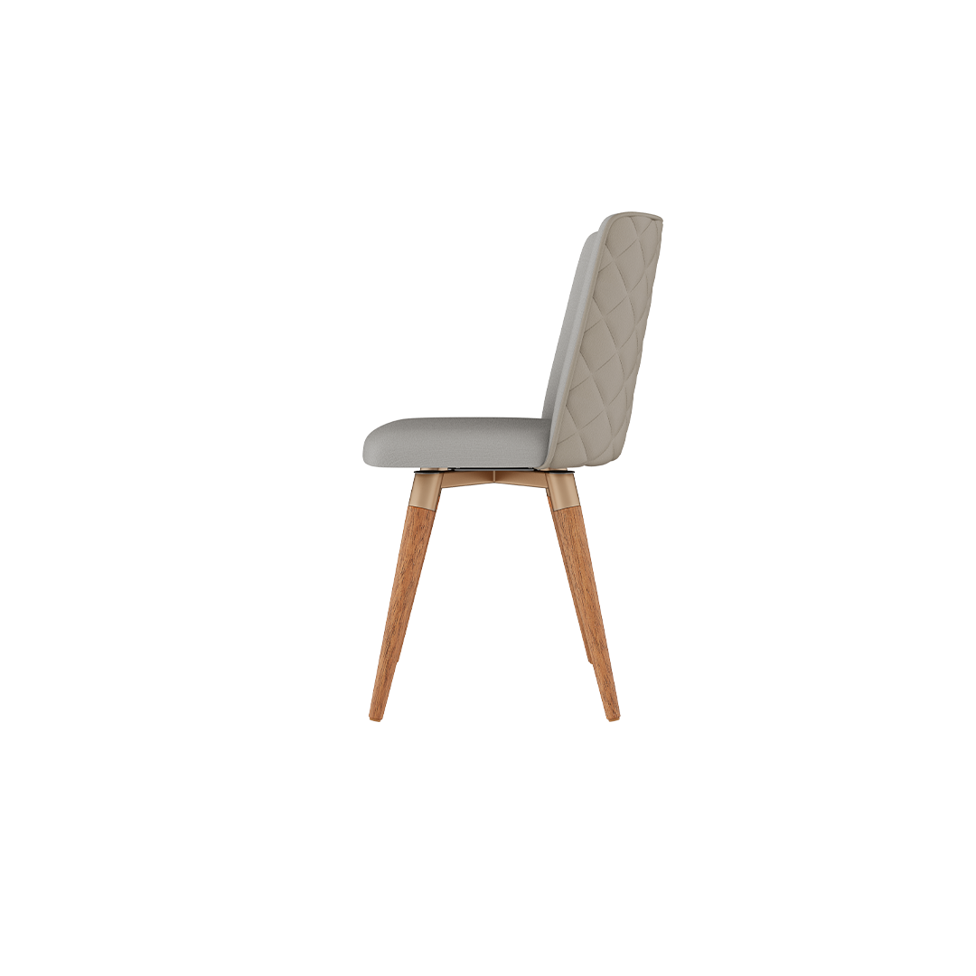 Silla Empire Giratoria Gris
