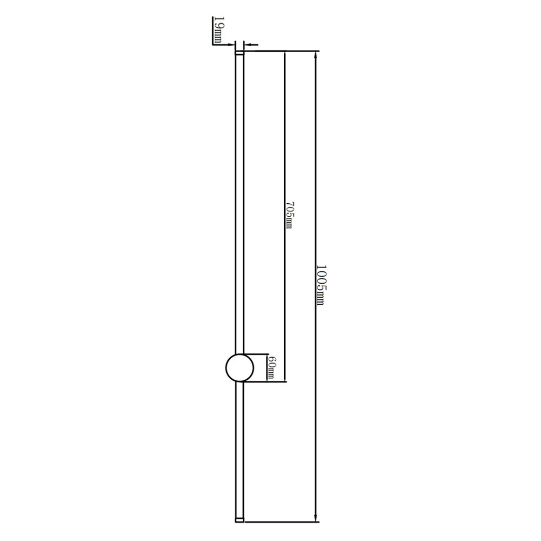 Aplique Led Lineal Jersey | 100 Cm.