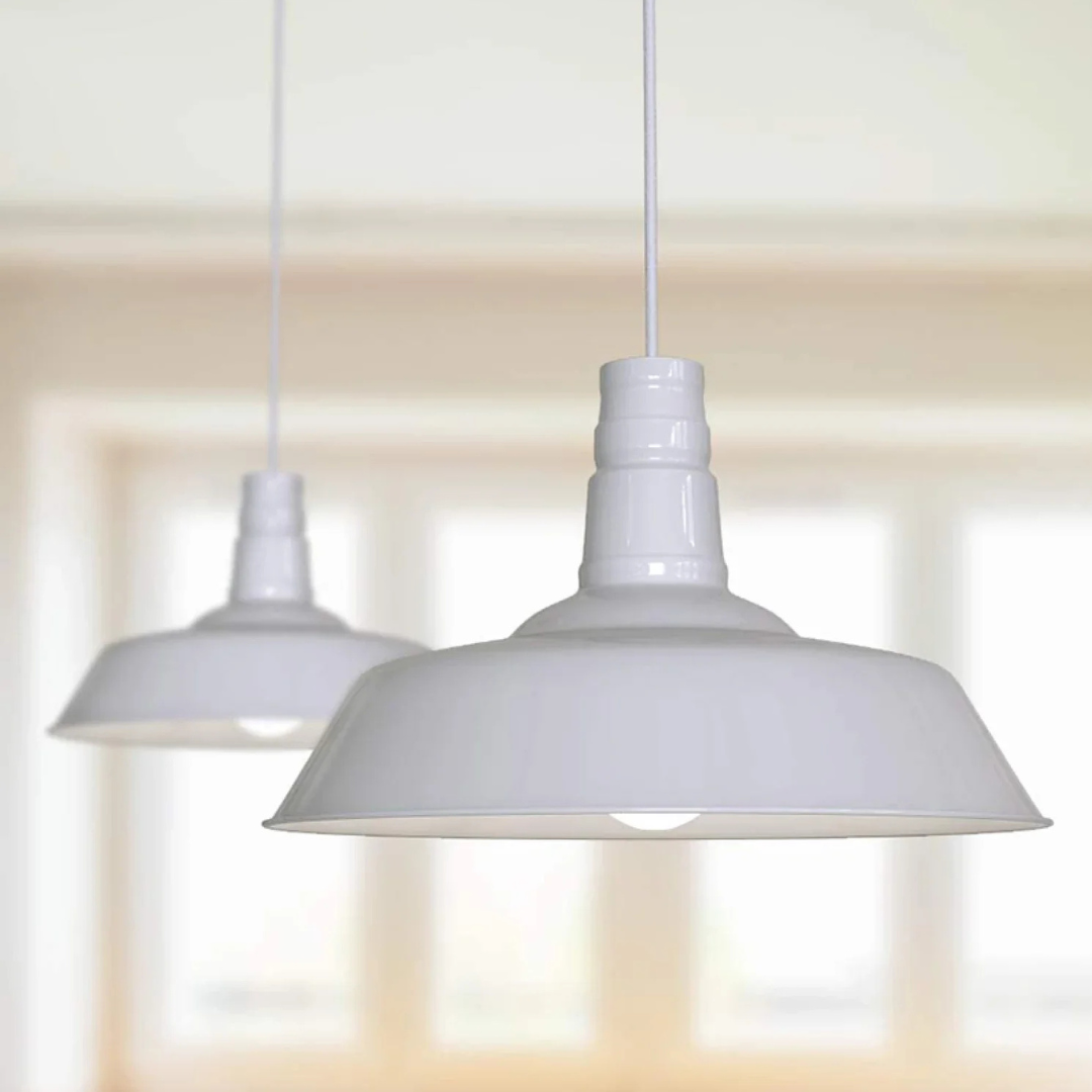 Lampara Colgante Blade White
