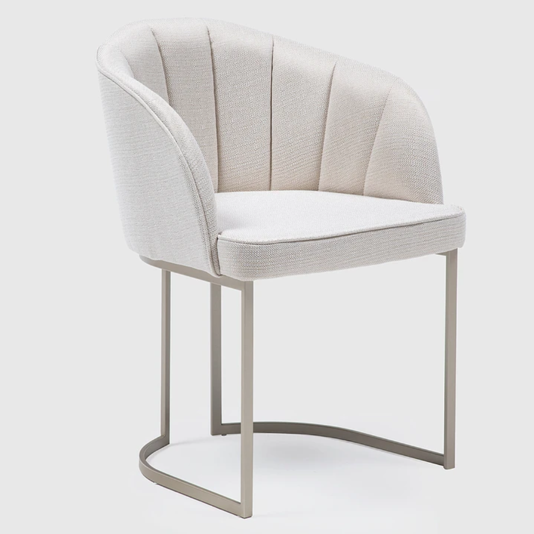 Comedor Linn Redonda 1.35 cm | 6 sillas Broad Champ