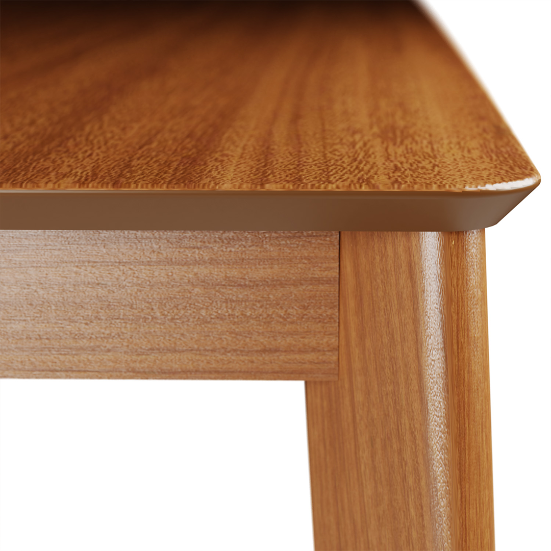 Comedor Magori Brown 1.35 cm | 4 sillas Tapiam