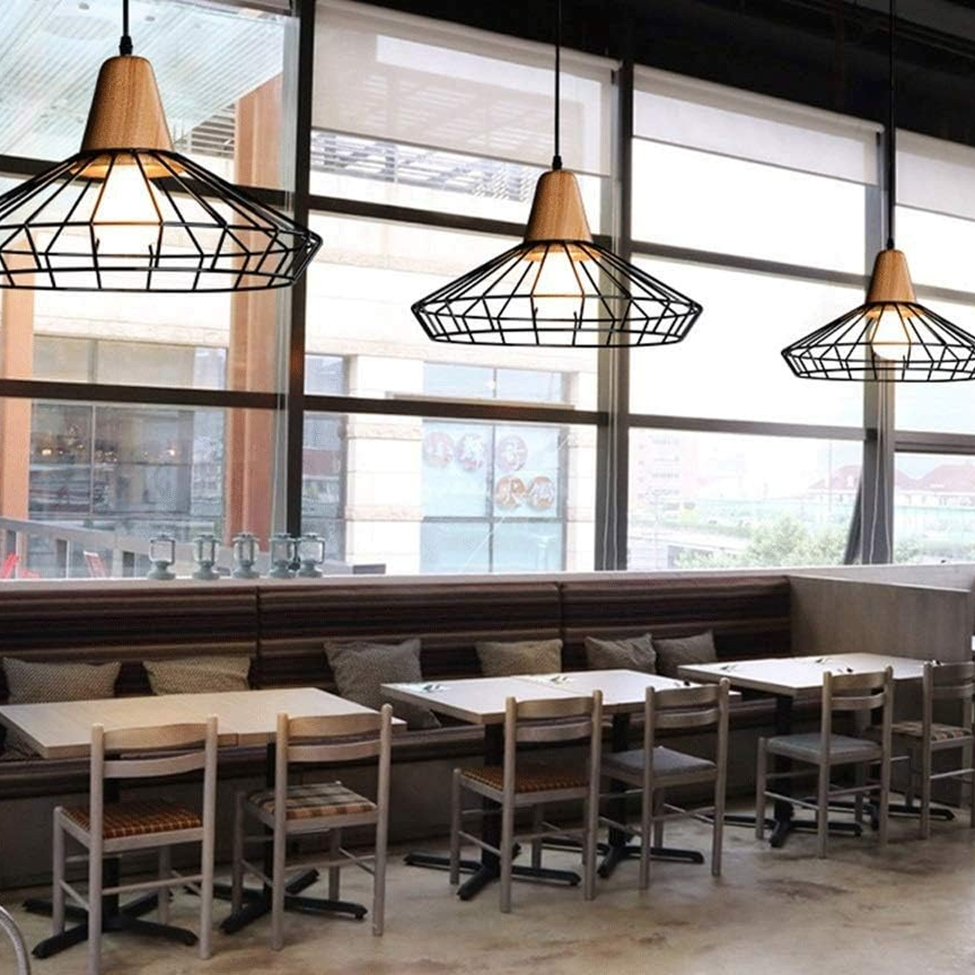 Lámpara Colgante Tislan Wood