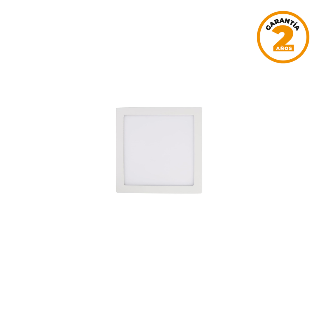 Panel LED PRO sobrepuesto Cuadrado Blanco | 6W