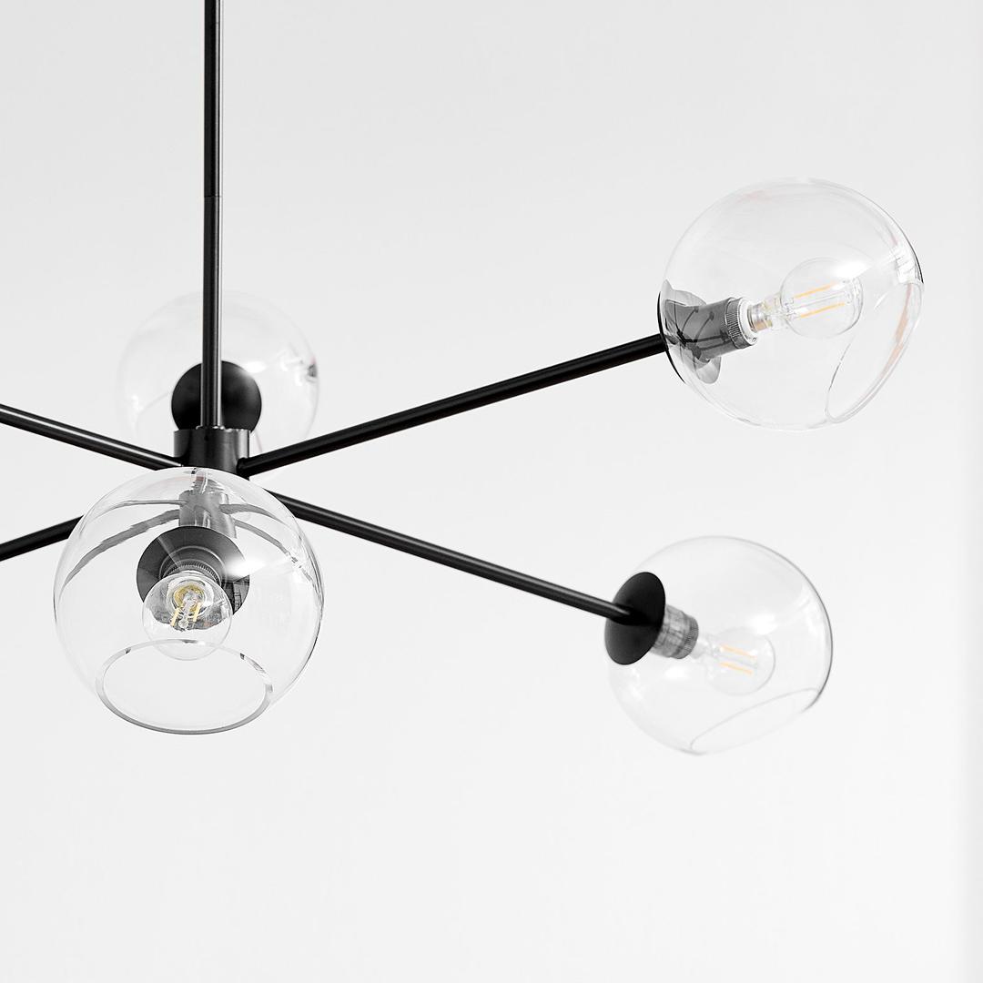 Lámpara Colgante Agatha Vidrio Transparente