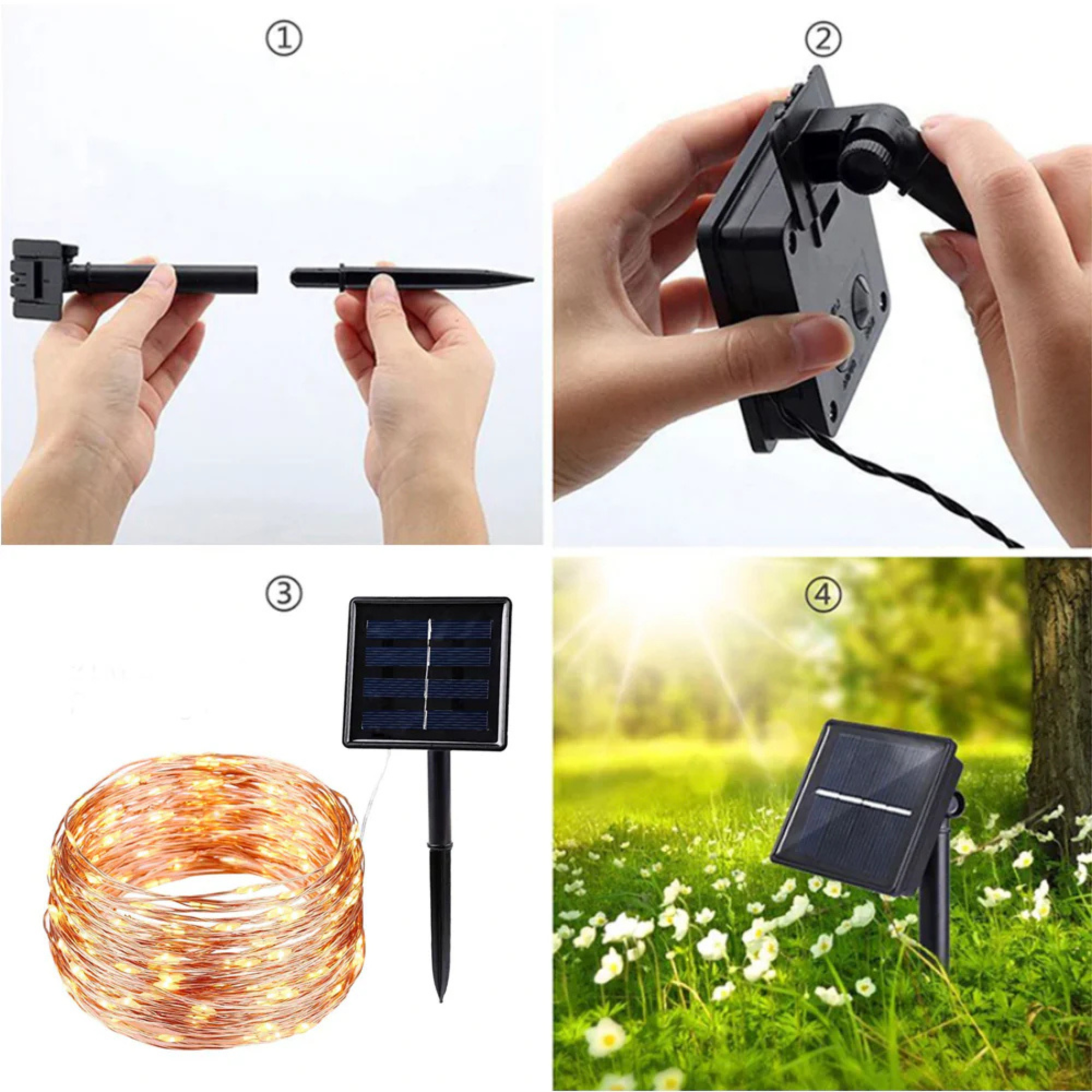GUIRNALDA SOLAR LED