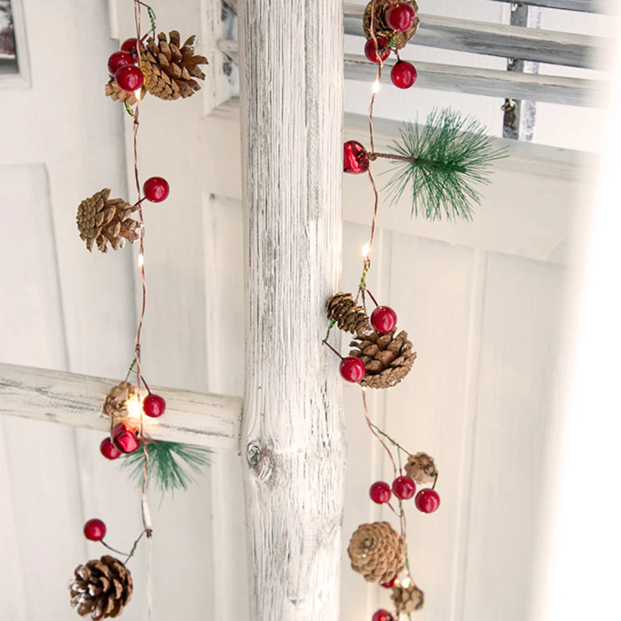 GUIRNALDA NAVIDAD LUCES LED 2 METROS