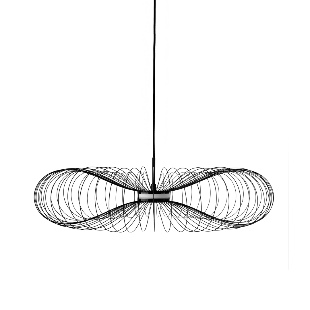 Colgante Retro Black Led