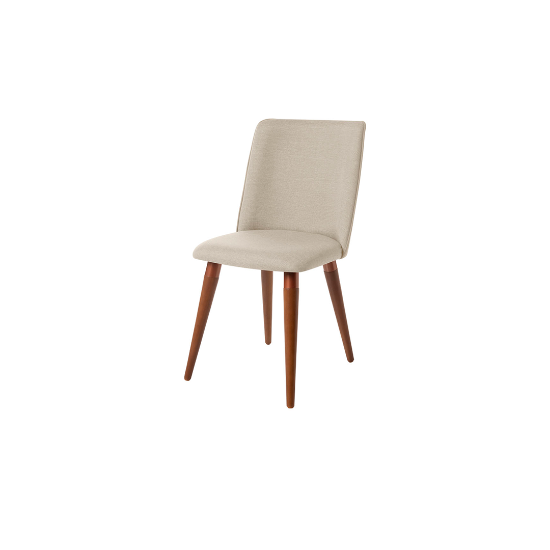 Silla Empire Giratoria Blanco Beige