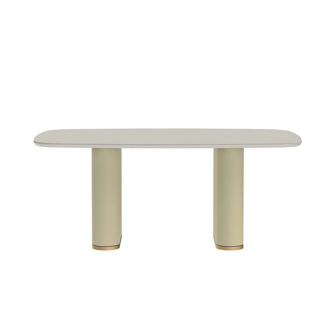 Mesa de Comedor Dublin Gold | 1.84 cm Rectangular