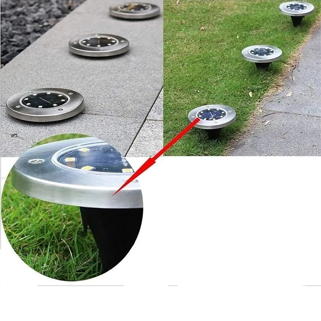 Estaca Solar | 8 LEDS