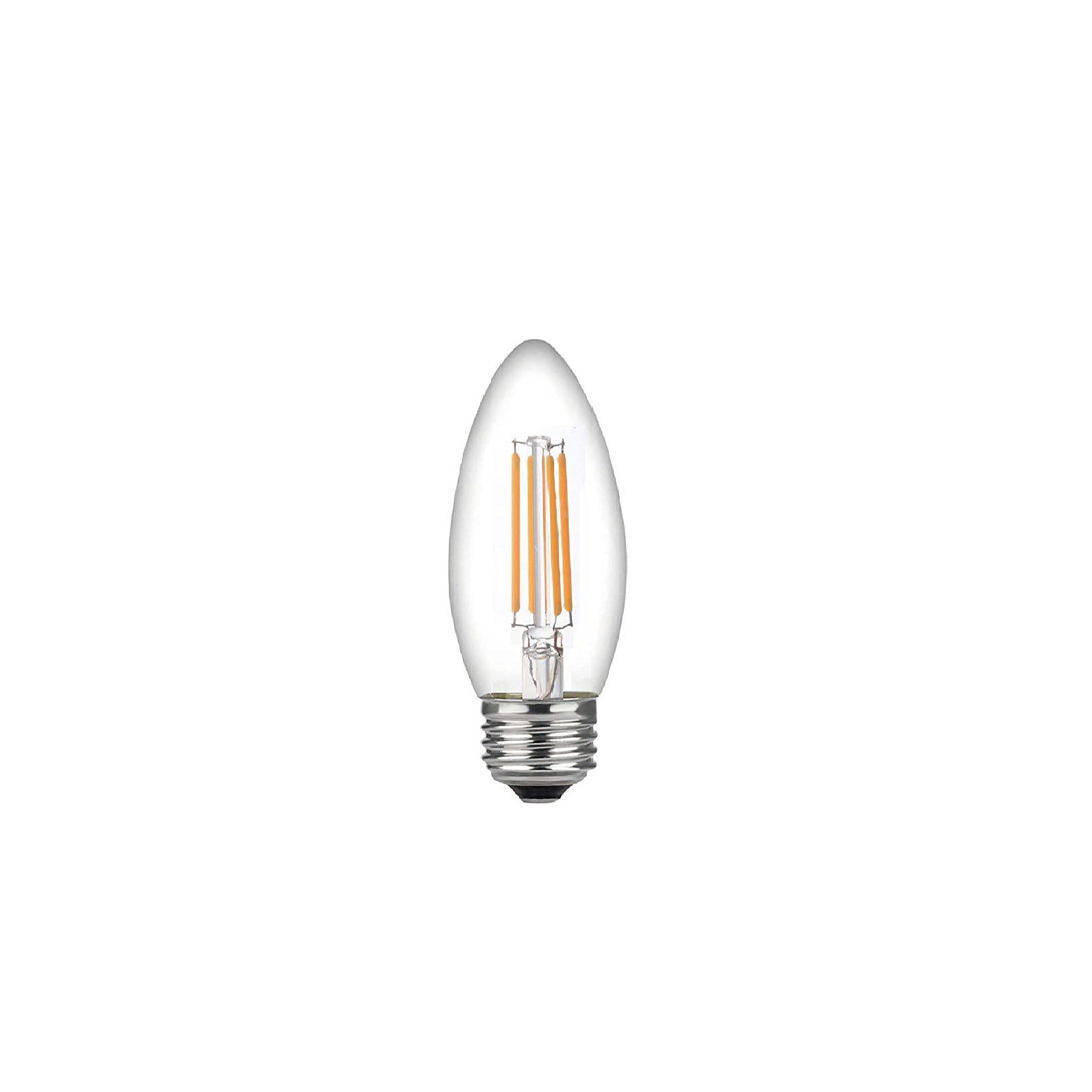 Ampolleta E27 Vela Transparente LED | 4W
