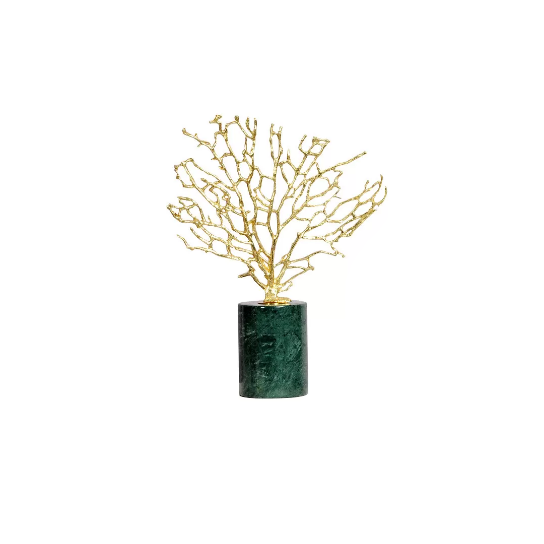 Bonsai Marble Decorativo Verde
