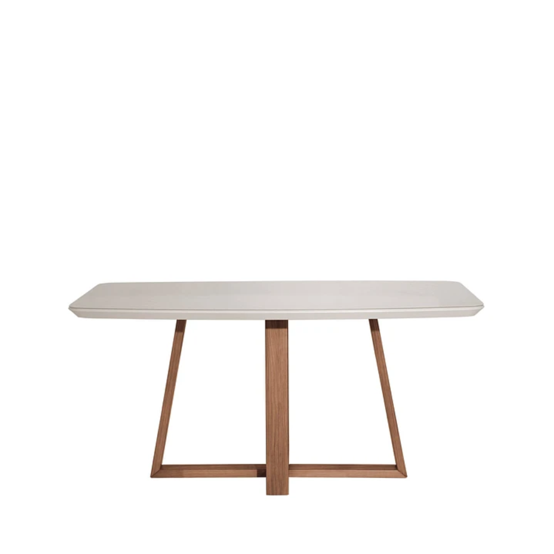 Comedor Carmin 1.60 cm | 6 sillas Timber Gris