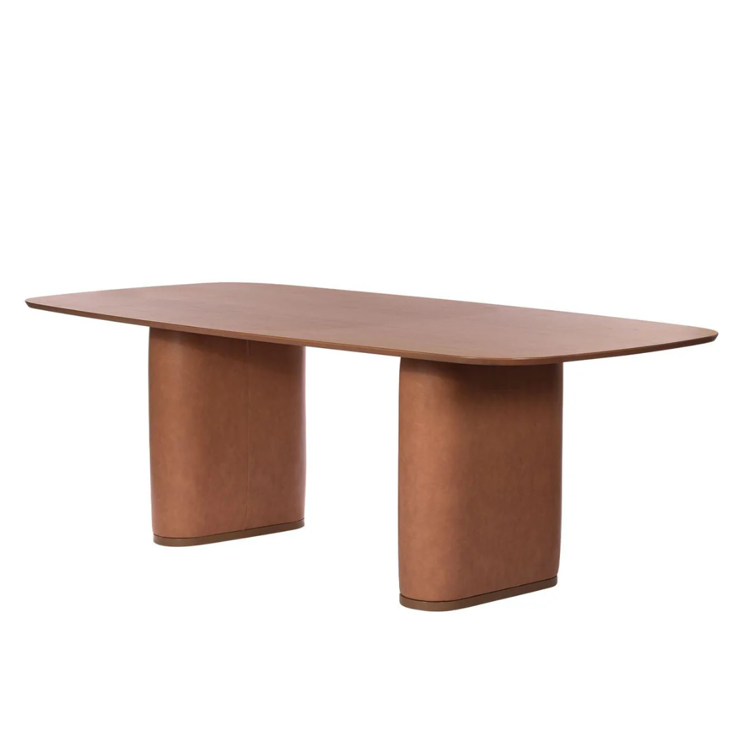 Comedor Robledor Brown 1.84 cm | 6 sillas Sea