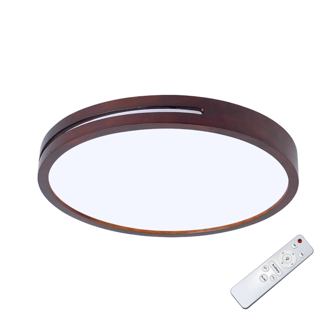 Lampara Led Dinamo Madera | con Control