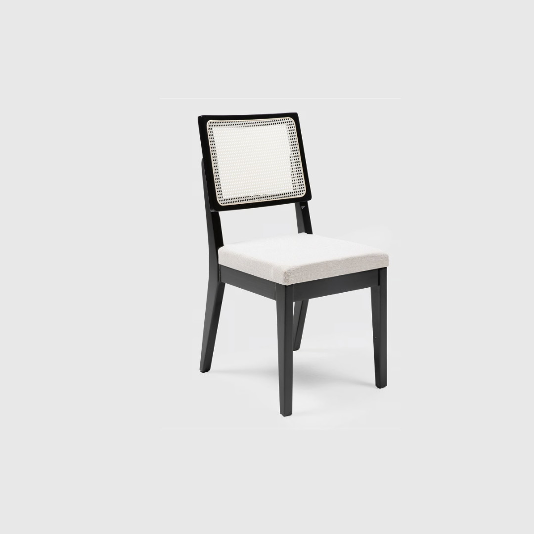 Silla Honolú Ratán Negro