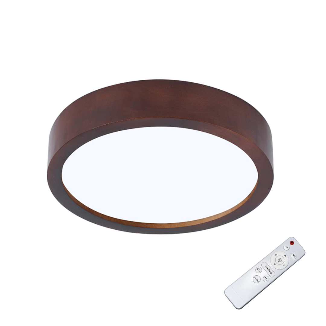 Lampara Led Zabana Madera | con Control