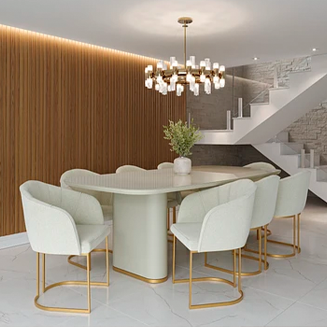 Comedor Florencia 2.19 cm | 8 sillas Broad