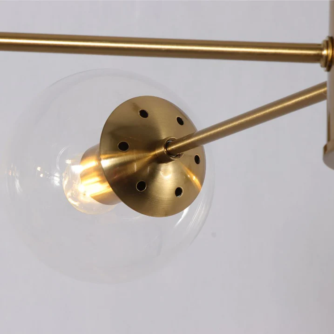 Lámpara Colgante Cristell Glass Gold