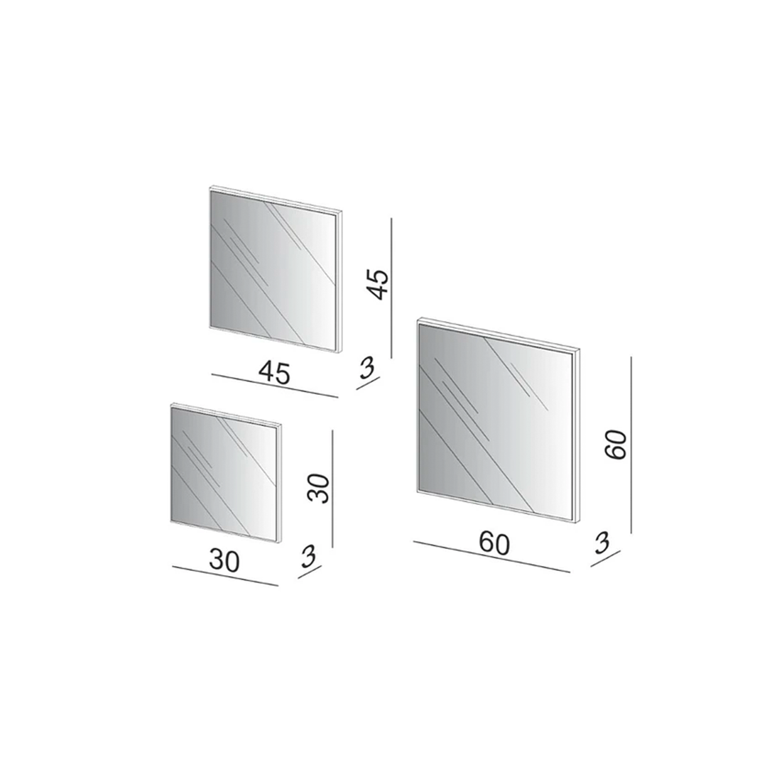 Set de Espejos Aconcahua