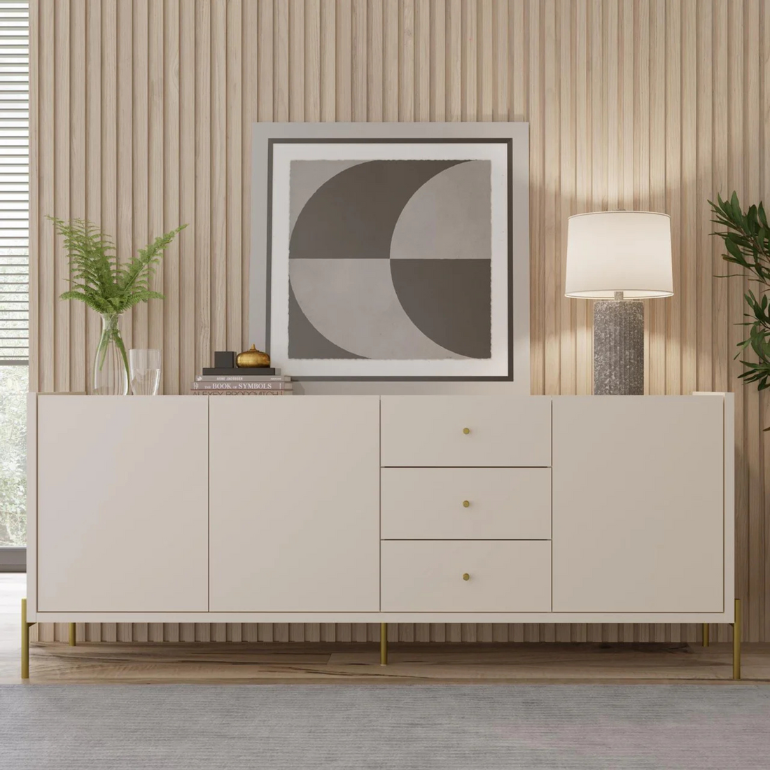 Buffet Velour Gold | 1.85 cm