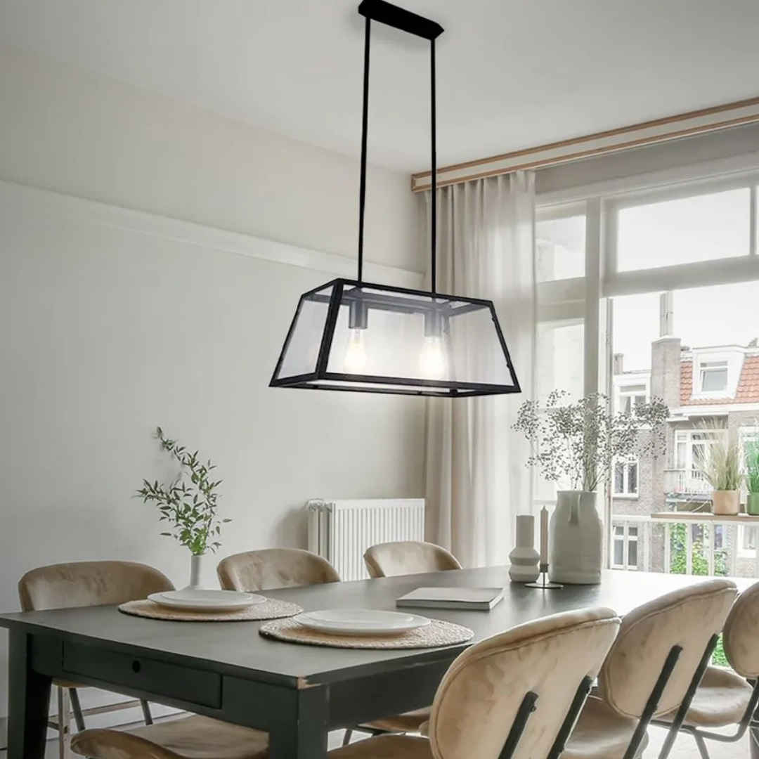 Lampara colgante Vangell Black