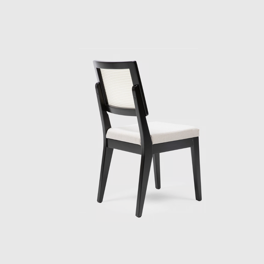 Silla Honolú Ratán Negro