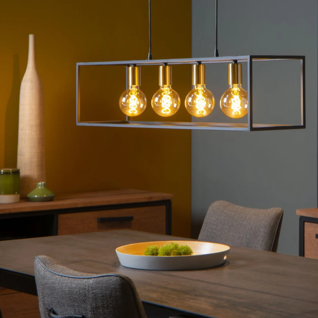 Lampara Colgante Brooklyn Black