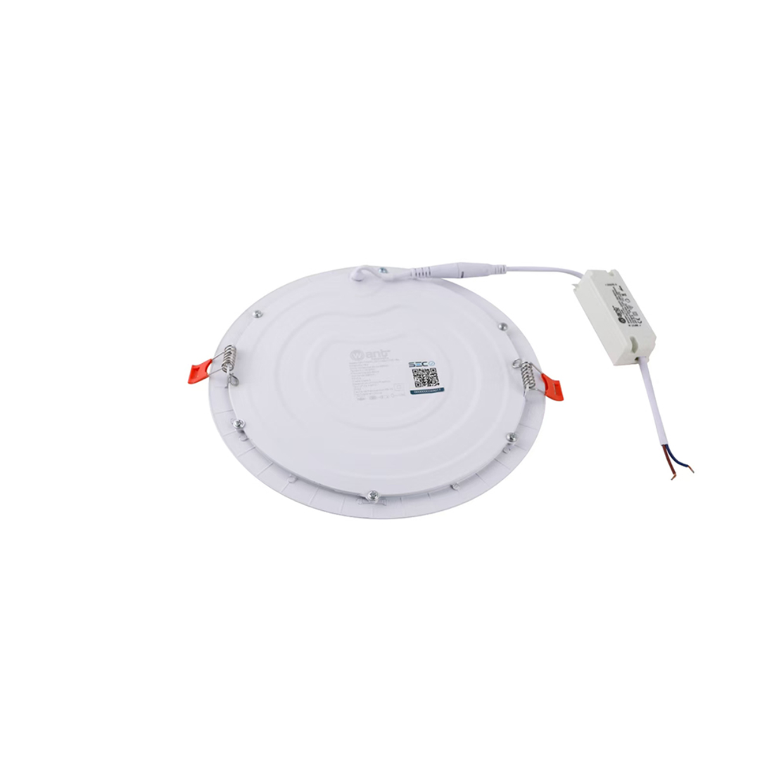 Panel LED NR Embutido Redondo Blanco | 12W