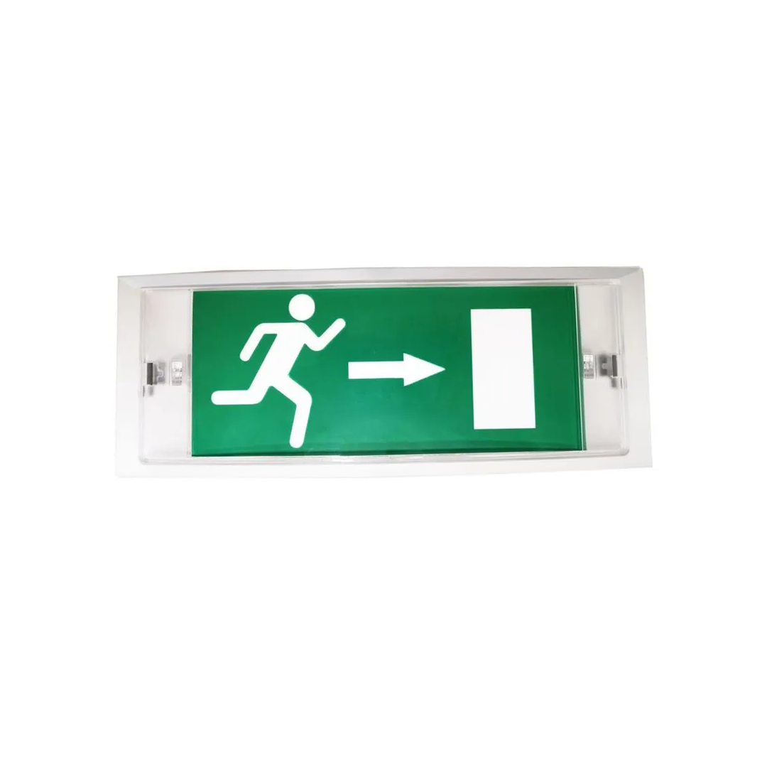 Letrero Emergencia de 3 piezas | SALIDA