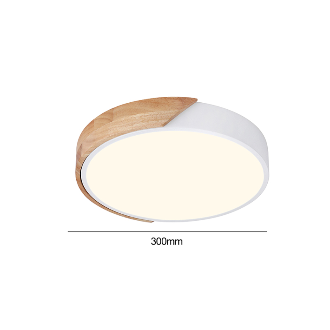 Lampara Led Nascar Madera | con Control