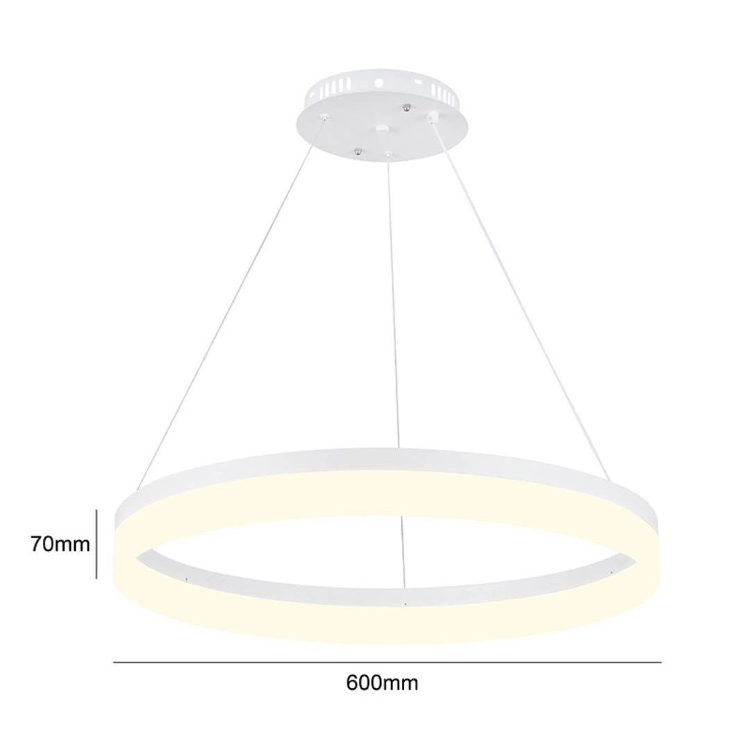 Lámpara Colgante Lucille White LED
