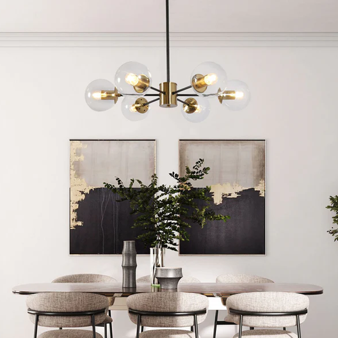 Lámpara Colgante Cristell Gold | Black