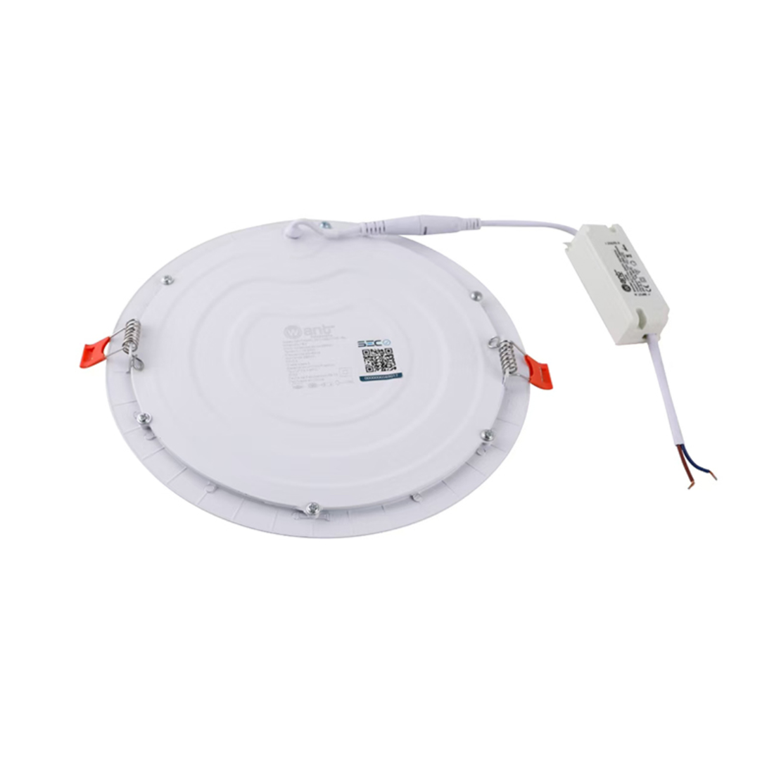 Panel LED NR Embutido Redondo Blanco | 24W