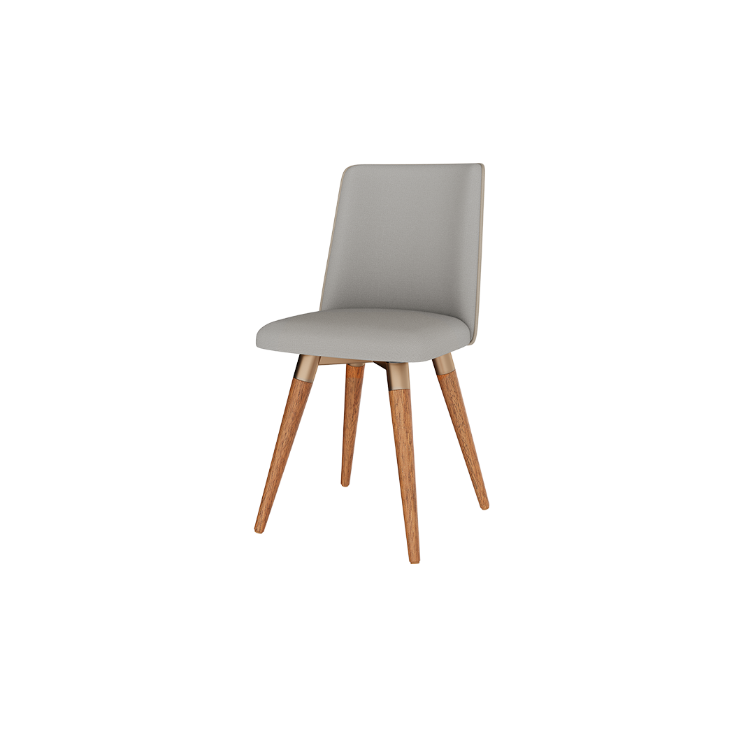 Silla Empire Giratoria Gris