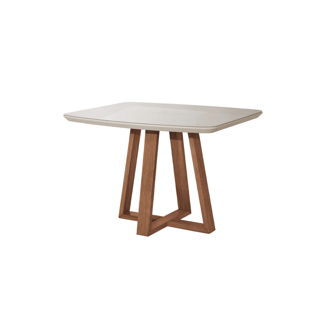 Comedor Carmin 1.15 cm | 4 sillas Timber Gris