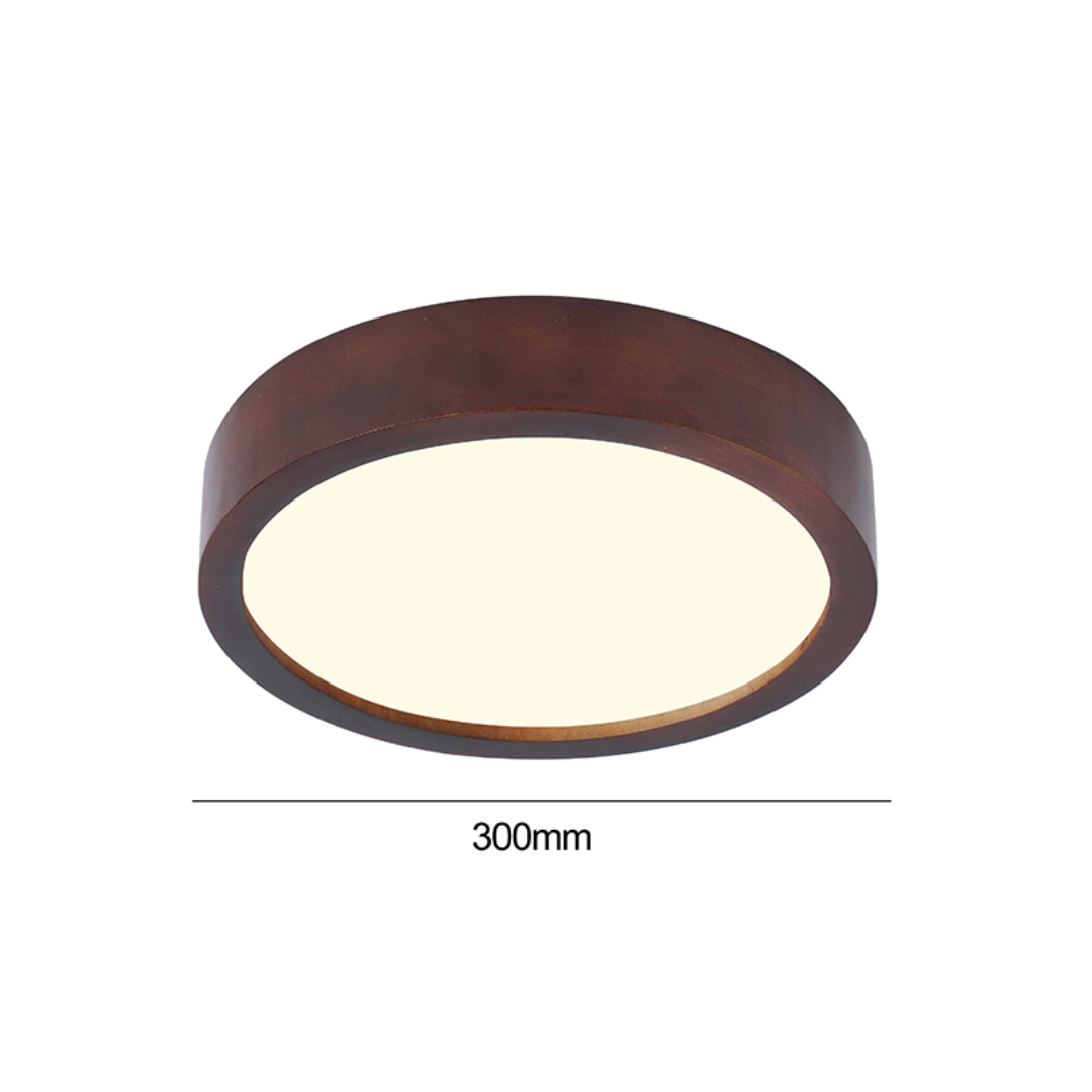 Lampara Led Zabana Madera | con Control